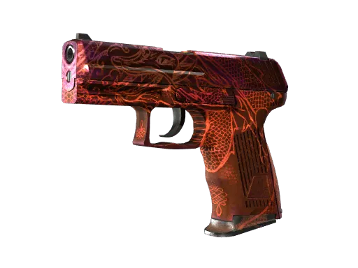 StatTrak™ P2000 | Imperial Dragon (Battle-Scarred)