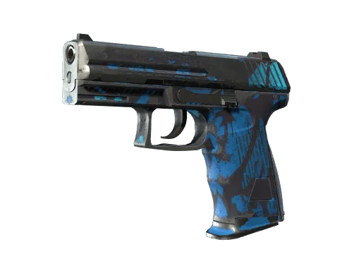 StatTrak™ P2000 | Oceanic (Battle-Scarred)