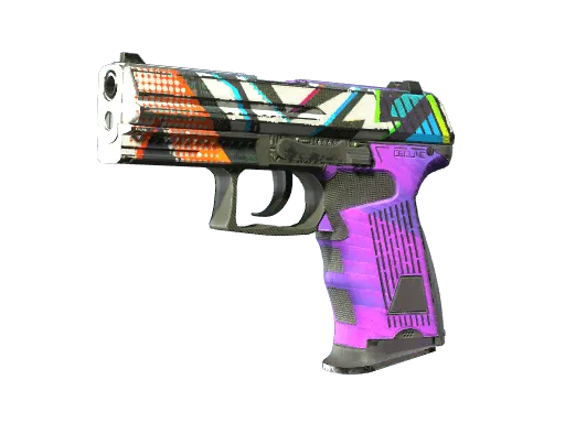 StatTrak™ P2000 | Wicked Sick (Well-Worn)