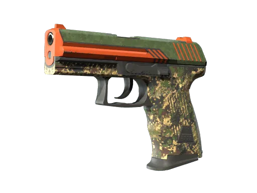 StatTrak™ P2000 | Woodsman (Minimal Wear)