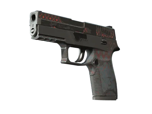 P250 | Crimson Kimono (Battle-Scarred)