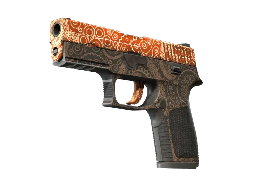 StatTrak™ P250 | Mehndi (Minimal Wear)