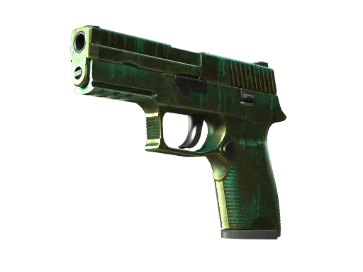 StatTrak™ P250 | Verdigris (Battle-Scarred)