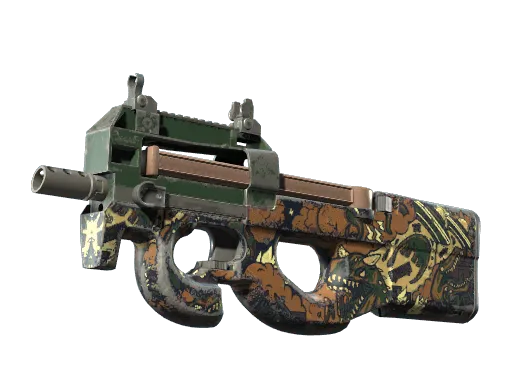 StatTrak™ P90 | Cocoa Rampage (Well-Worn)