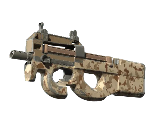 Souvenir P90 | Desert DDPAT (Well-Worn)