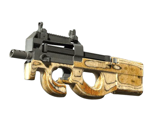 StatTrak™ P90 | Shapewood (Well-Worn)