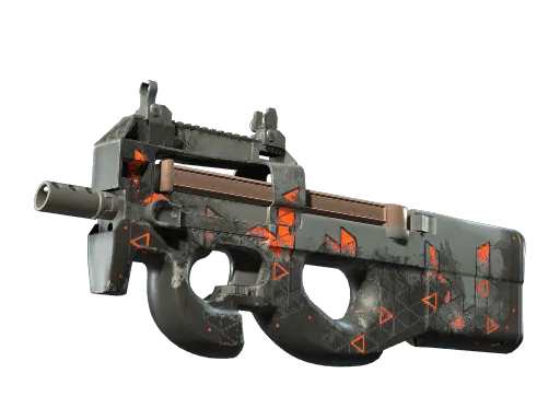 P90 | Trigon (Well-Worn)