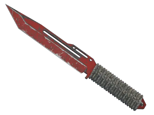 ★ StatTrak™ Paracord Knife | Crimson Web (Battle-Scarred)
