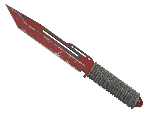 ★ Paracord Knife | Crimson Web (Battle-Scarred)