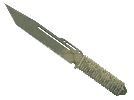 ★ Paracord Knife | Safari Mesh (Well-Worn)