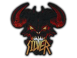 Patch | Metal Silver Demon