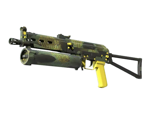 StatTrak™ PP-Bizon | Jungle Slipstream (Minimal Wear)