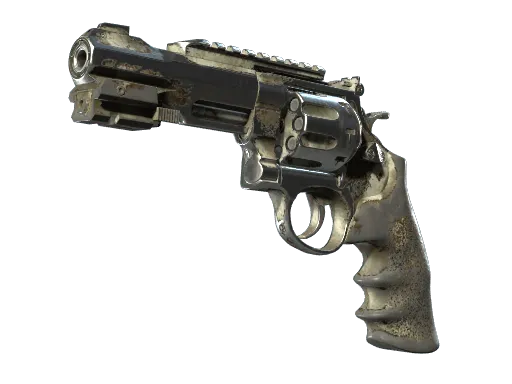 Souvenir R8 Revolver | Bone Mask (Battle-Scarred)