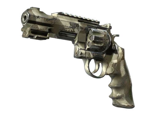 R8 Revolver | Bone Mask (Well-Worn)
