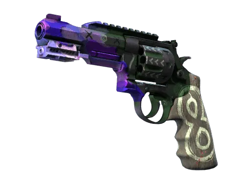 StatTrak™ R8 Revolver | Crazy 8 (Battle-Scarred)