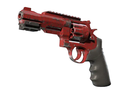 R8 Revolver | Crimson Web (Well-Worn)