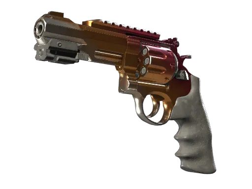 StatTrak™ R8 Revolver | Fade (Well-Worn)