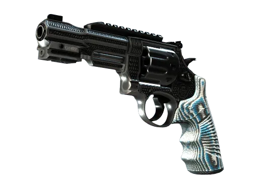 StatTrak™ R8 Revolver | Grip (Well-Worn)