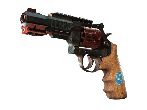 StatTrak™ R8 Revolver | Junk Yard (Battle-Scarred)