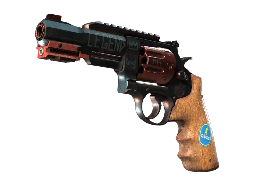 StatTrak™ R8 Revolver | Junk Yard (Minimal Wear)