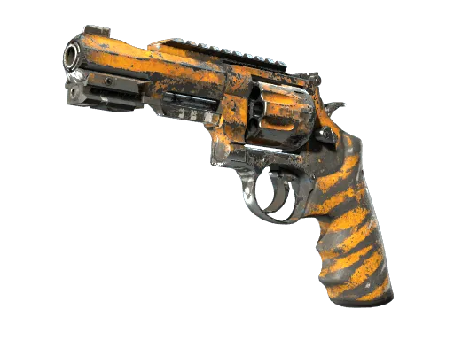 StatTrak™ R8 Revolver | Skull Crusher (Battle-Scarred)