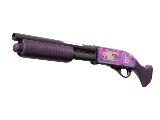 StatTrak™ Sawed-Off | Kiss♥Love (Well-Worn)