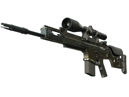 SCAR-20 | Army Sheen (Minimal Wear)