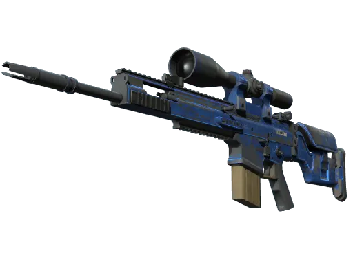 StatTrak™ SCAR-20 | Blueprint (Battle-Scarred)