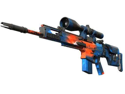 StatTrak™ SCAR-20 | Cardiac (Well-Worn)