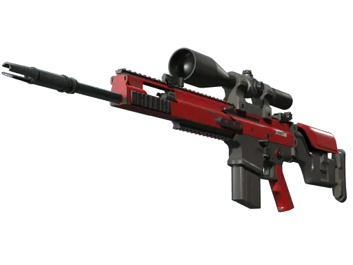 SCAR-20 | Crimson Web (Minimal Wear)