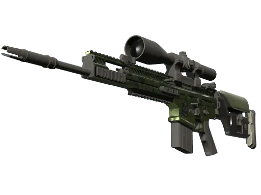 SCAR-20 | Green Marine (Minimal Wear)