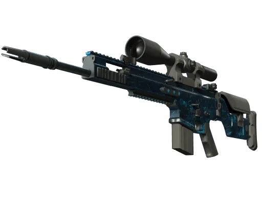 StatTrak™ SCAR-20 | Grotto (Battle-Scarred)