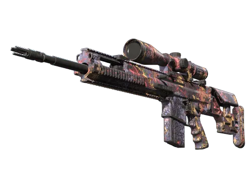 SCAR-20 | Poultrygeist (Well-Worn)