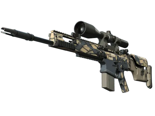 SCAR-20 | Stone Mosaico (Minimal Wear)