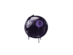 Sealed Graffiti | 8-Ball (Monster Purple)