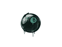 Sealed Graffiti | 8-Ball (Frog Green)