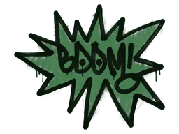 Sealed Graffiti | BOOM (Jungle Green)