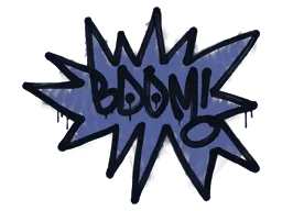 Sealed Graffiti | BOOM (SWAT Blue)