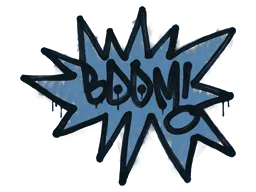 Sealed Graffiti | BOOM (Monarch Blue)