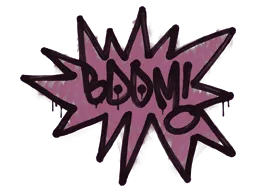 Sealed Graffiti | BOOM (Princess Pink)