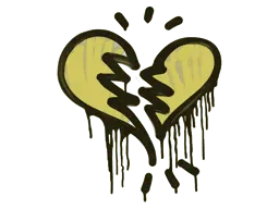 Sealed Graffiti | Broken Heart (Tracer Yellow)