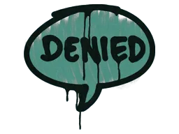 Sealed Graffiti | Denied (Frog Green)