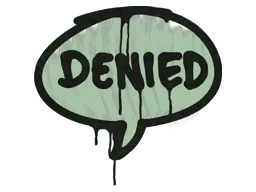 Sealed Graffiti | Denied (Cash Green)