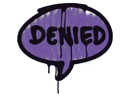 Sealed Graffiti | Denied (Monster Purple)