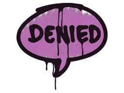 Sealed Graffiti | Denied (Bazooka Pink)