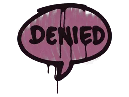 Sealed Graffiti | Denied (Princess Pink)