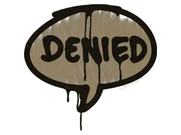 Sealed Graffiti | Denied (Dust Brown)