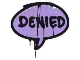 Sealed Graffiti | Denied (Violent Violet)