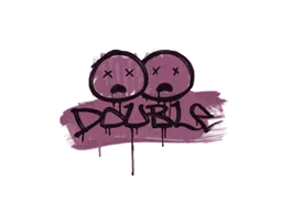 Sealed Graffiti | Double (Princess Pink)