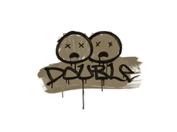 Sealed Graffiti | Double (Dust Brown)